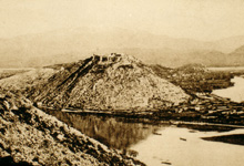 The Fortress of Shkodra, ca. 1903 (Photo: Franz Baron Nopcsa).