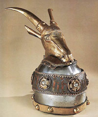Helmet of Scanderbeg in the Kunsthistorisches Museum, Vienna