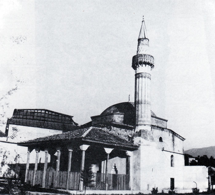 The Mosque of Hasan Bali-zade in Elbasan (Photo: Machiel Kiel, 1967)