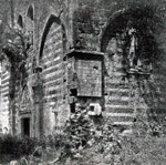 Ruins of the Church of St Sergius in Shirq (Photo: Alexandre Degrand, 1901)