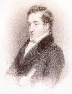 John Cam Hobhouse by Abraham Wivell, 1834