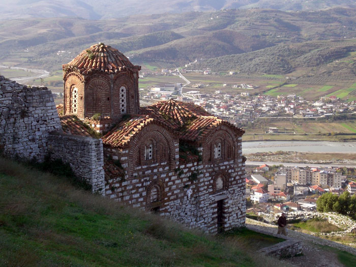 Orthodox Church of the Holy Trinity in Berat (Photo: Robert Elsie, November 2010).