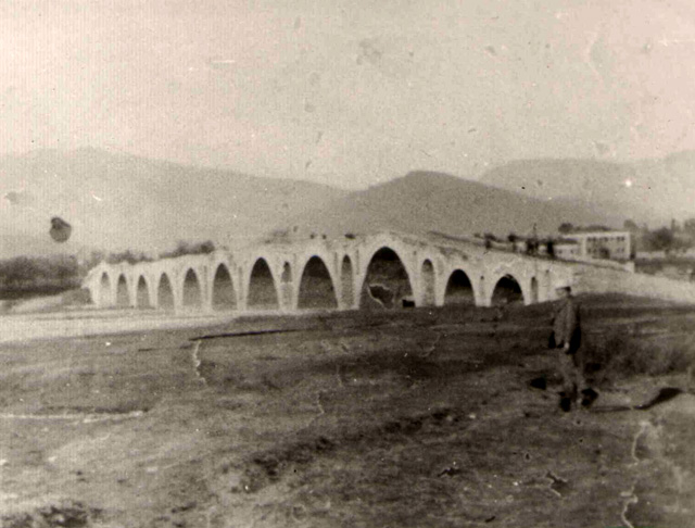 One-time Bridge of Kurt Pasha near Elbasan.