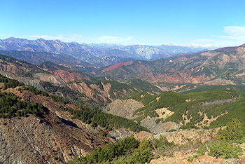 The mountains of Mirdita (Photo: Robert Elsie, October 2013).