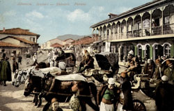 Early postcard of Shkodra.
