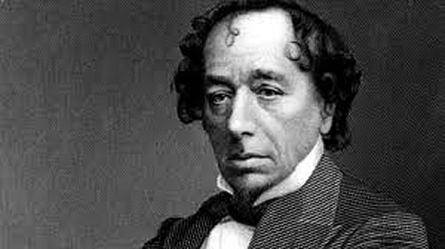 British Prime Minister Benjamin Disraeli, the 1st Earl of Beaconsfield (1804-1881)