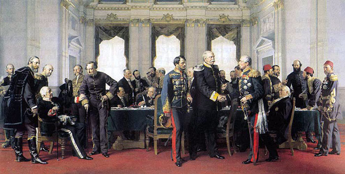 The Congress of Berlin, 13 July 1878, painting by Anton von Werner
