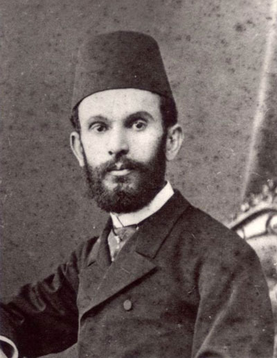 Sami Bey Frashëri as a young man.