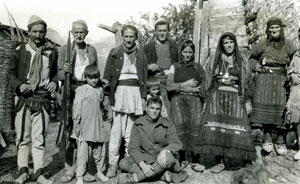 The family of Mirash Vuksanaj in Shala, ca. 1930.