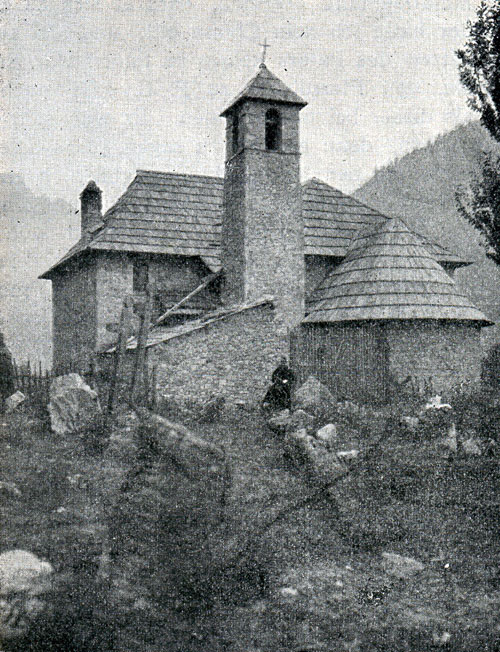 Church of Theth (Photo: Erich Liebert, 1904).