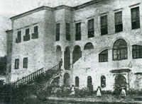 The selamlik (male quarters) of the Vlora family estate in Vlora, where Albanian independence was declared in November 1912.