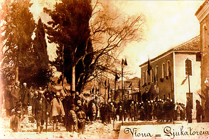 The Courthouse in Vlora in 1918