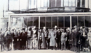 Die albanische Huldigungsdeputation in Wien, 18. April 1917