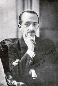 Mehmed bey Konitza (Photo: Josef Swire, 1924).