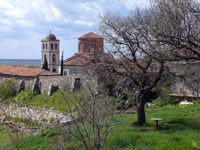 Church at Apollonia near Fier (Photo: Robert Elsie, March 2008).