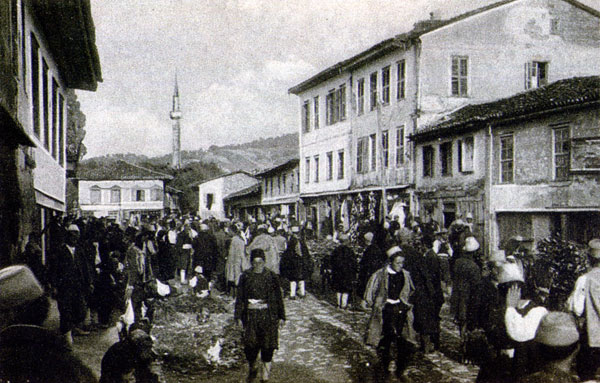 Market Day in Vlora, 1915
