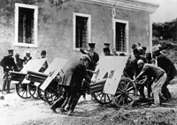 Artillery pieces supplied by Austria-Hungary, May 1914
