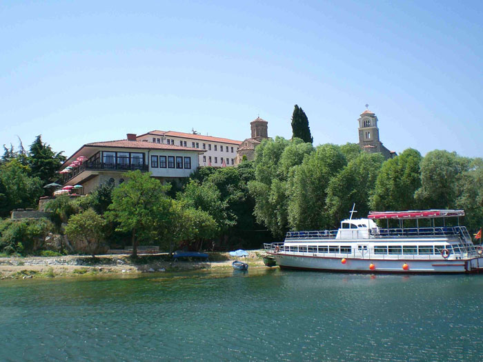 The Monastery of Saint Naum of Lake Ohrid (Photo: Robert Elsie, June 2007)