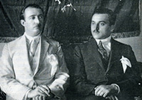 Ahmet Zogu and Ceno Bey Kryeziu