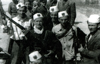 Balli Kombëtar fighters in the Second World War.